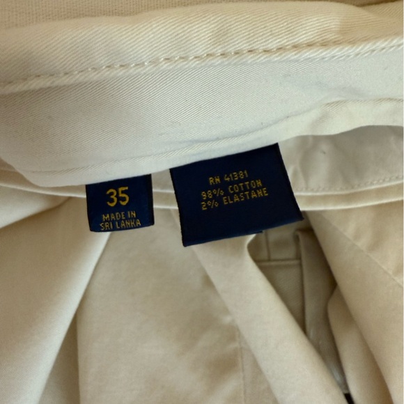 Polo Ralph Lauren Men's Stretch Classic Fit Chino Shorts - Picture 5 of 7